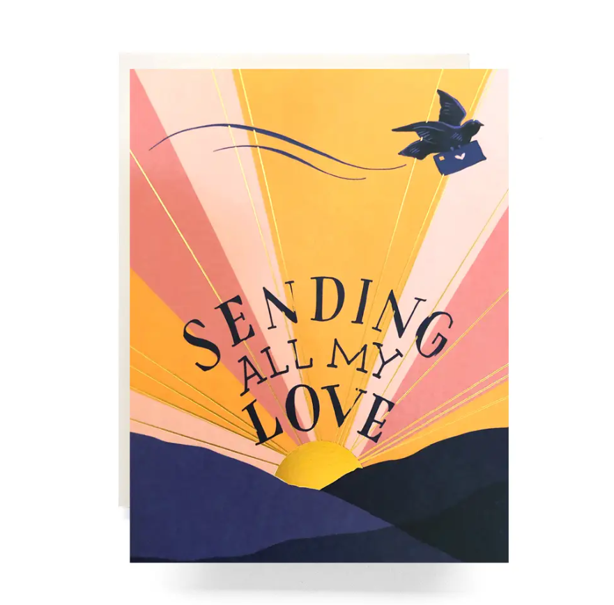 Sending All My Love Card