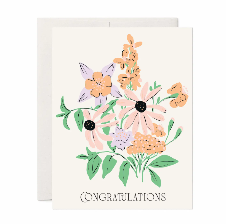 
                      
                        Wildflower Bouquet Congrats Card
                      
                    