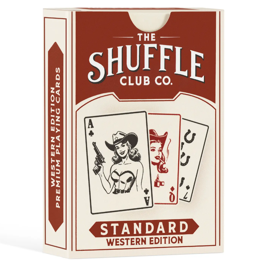Vintage Western Playing Cards