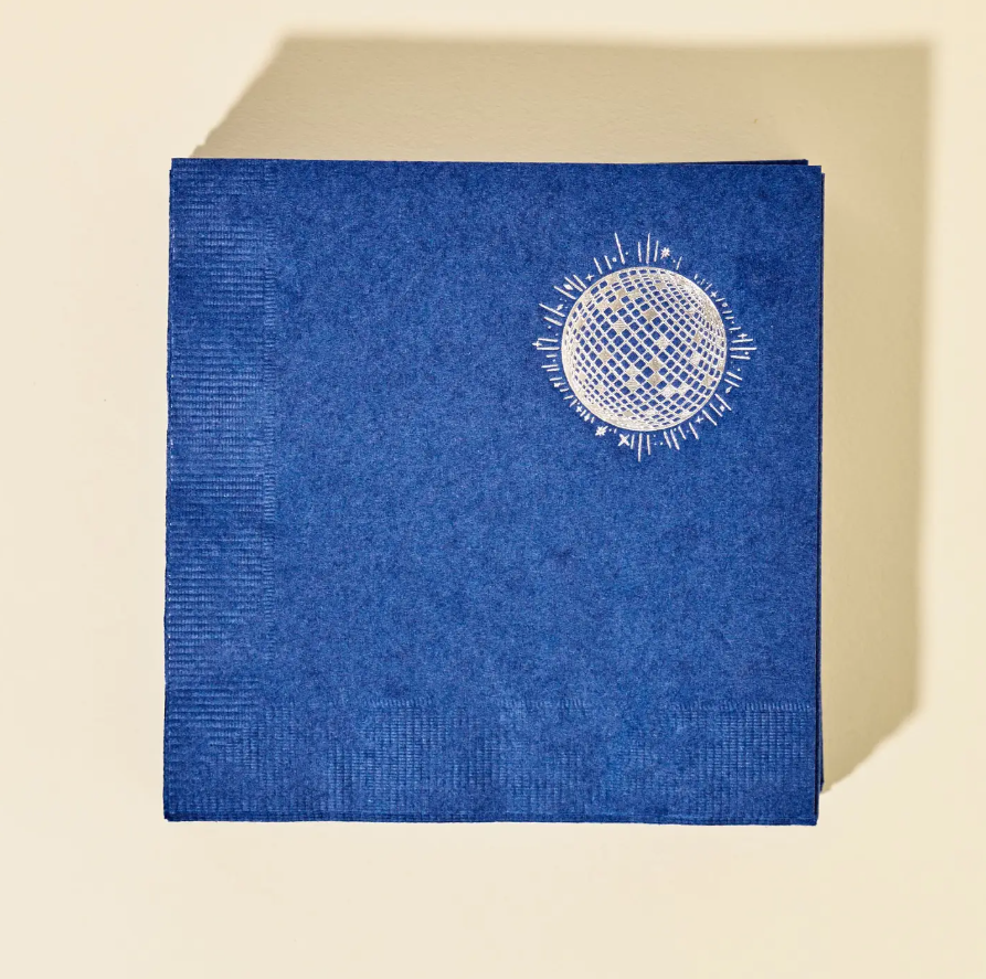 Disco Ball Cocktail Napkins