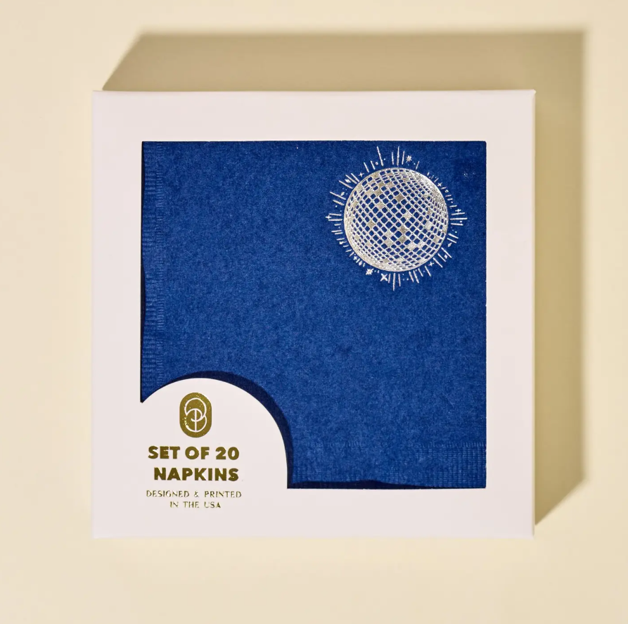 Disco Ball Cocktail Napkins