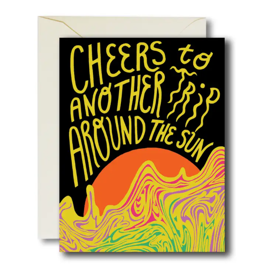 Trippy Birthday Card