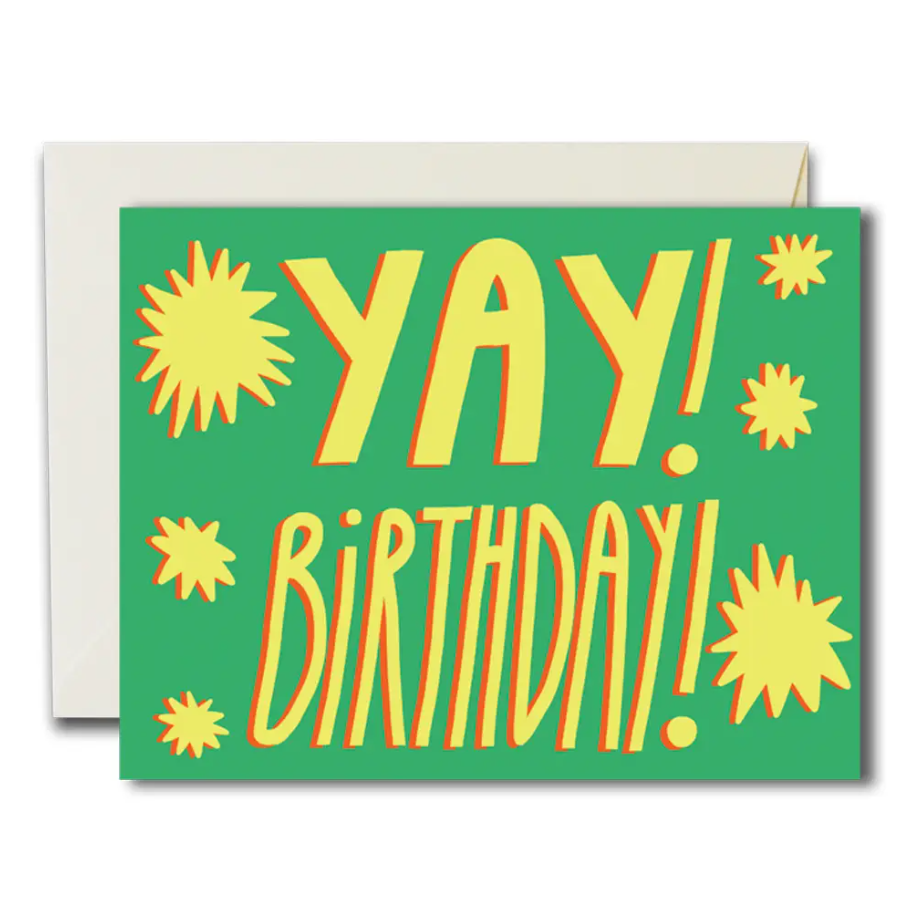 Yay Birthday Card