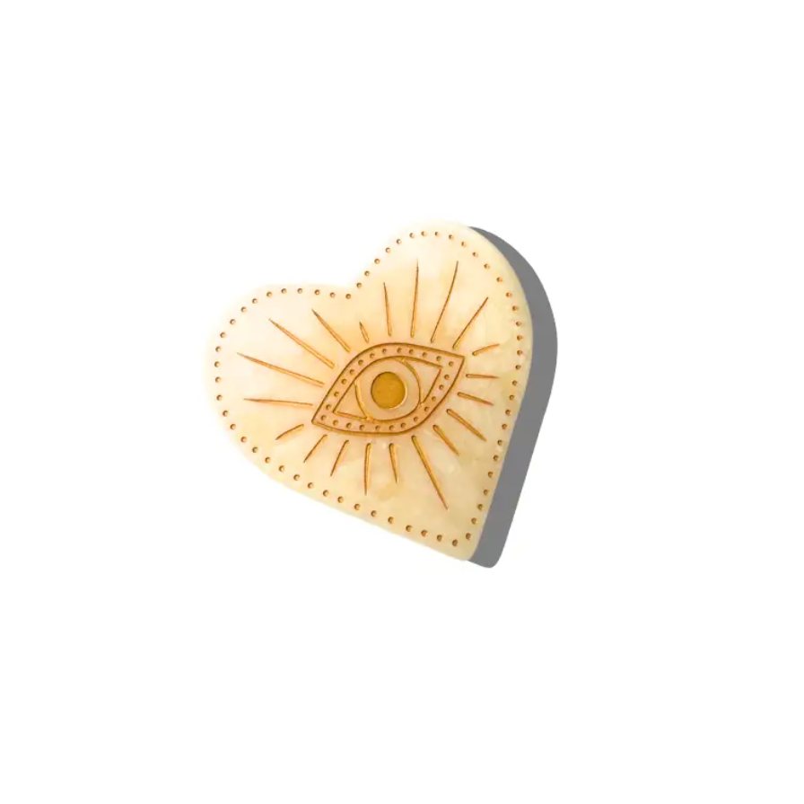 Celestial Heart Hair Claw Clip