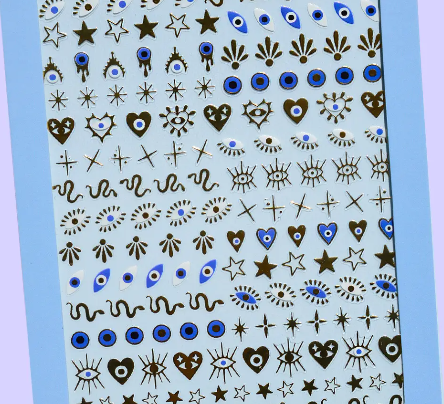 Nail Art Stickers - See No Evil