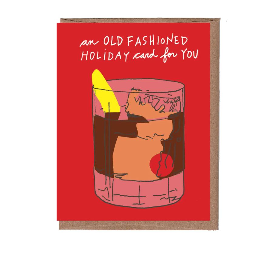 Old Fashioned Holiday Greeting Card