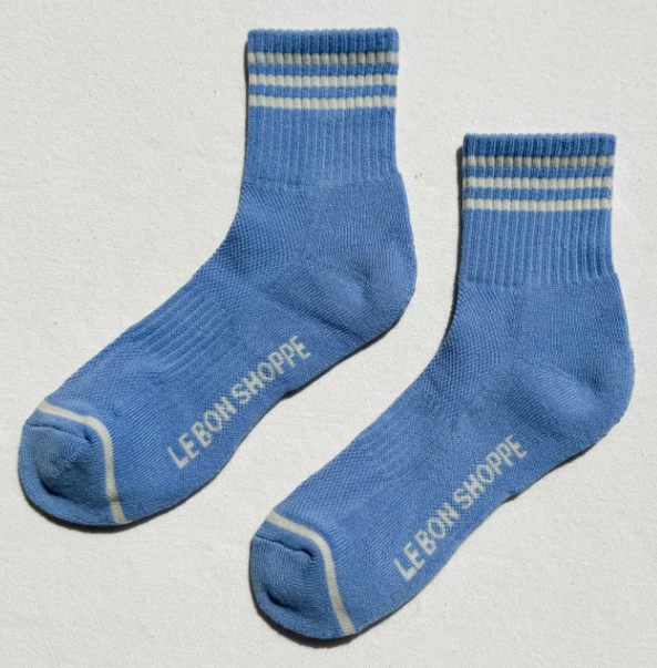 Girlfriend Socks - Blue