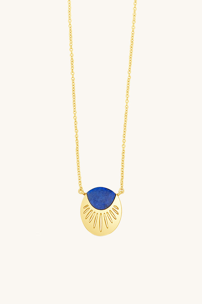 
                      
                        sierra winter gold and lapis reversible solstice pendant necklace
                      
                    