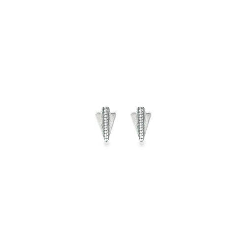 Sierra Winter sterling silver arrowhead tailgate earrings
