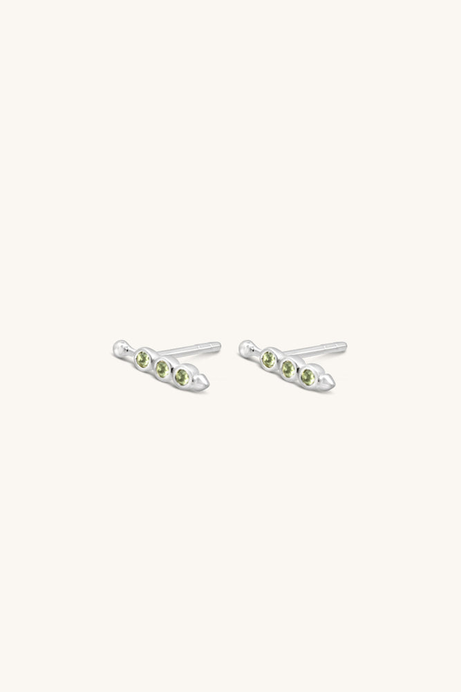 
                      
                        sterling silver and peridot martini olive stud earrings
                      
                    