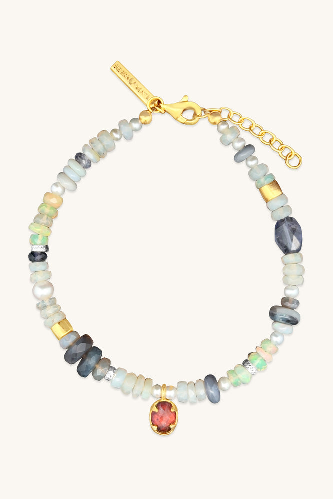 handmade beaded australian opal bracelet sierra winter