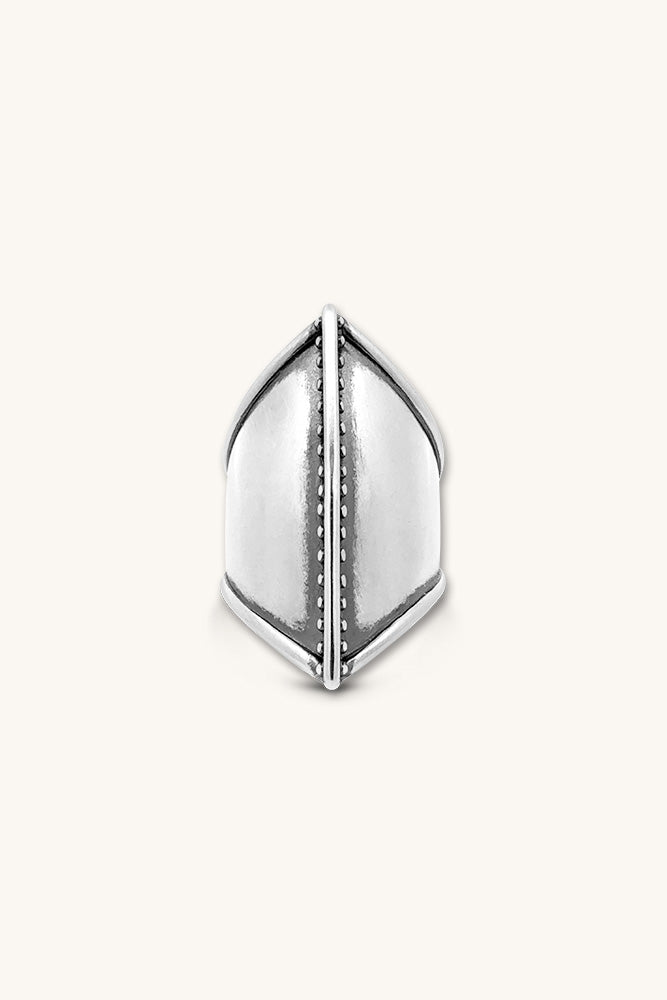 sierra winter silver warrior statement ring