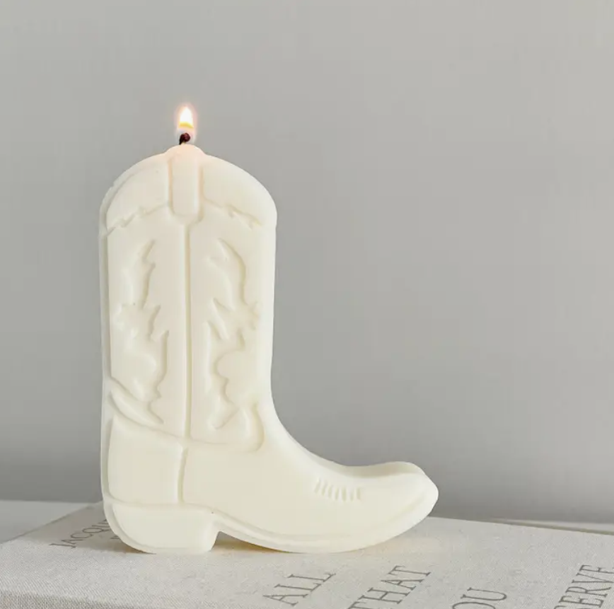 
                      
                        Cowboy Boot Nashville Shape Candles in Bone
                      
                    