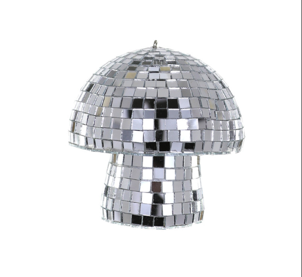 Disco Mushroom Ornament