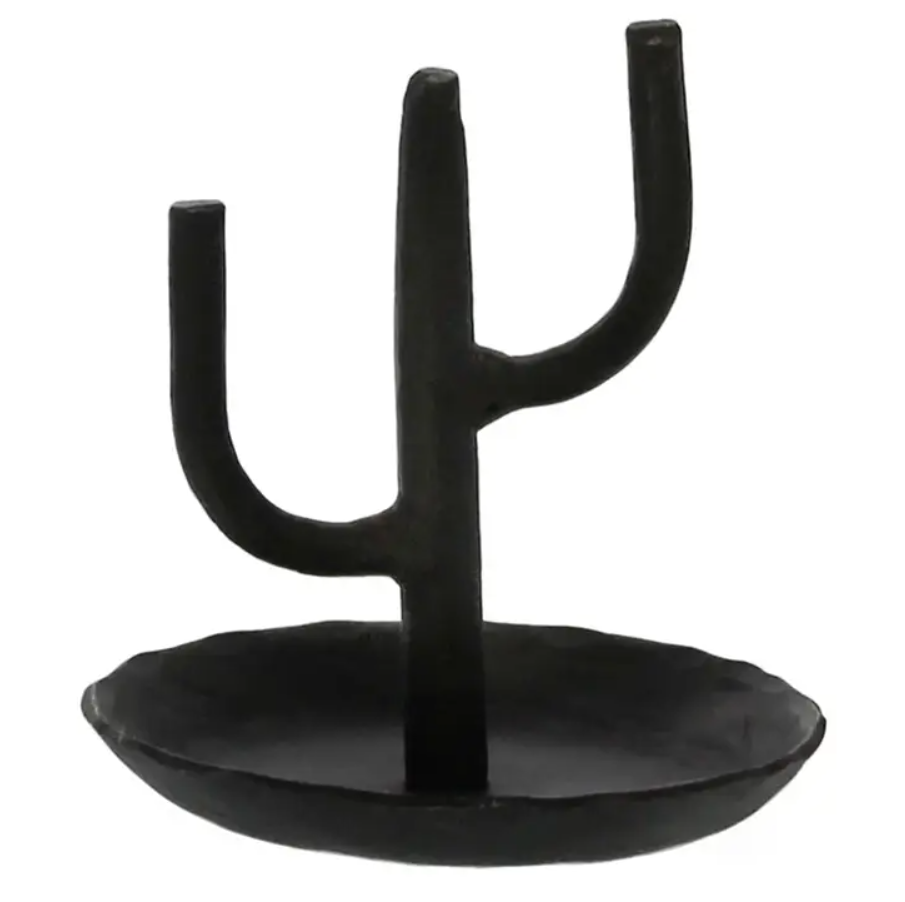 Iron Cactus Ring Dish