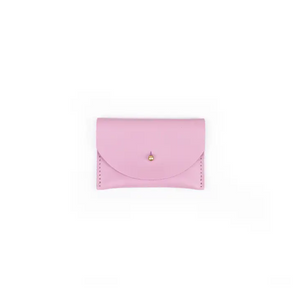 Lilac Leather Cardholder