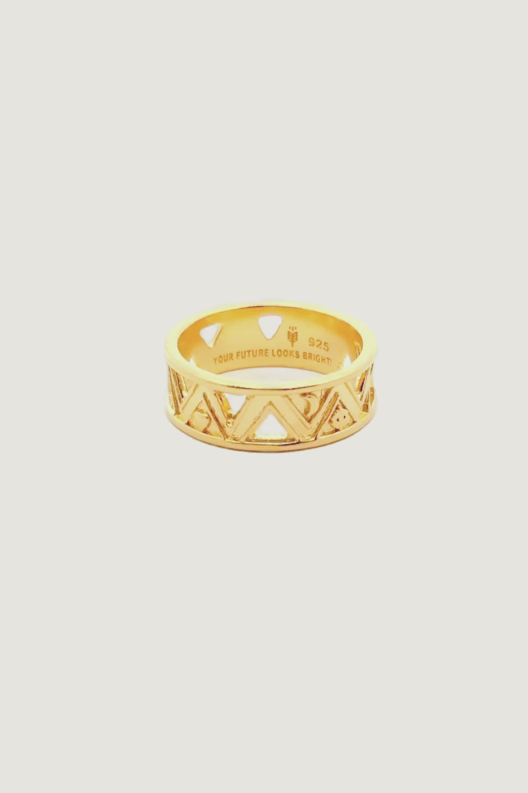 Good Fortune Ring - Gold