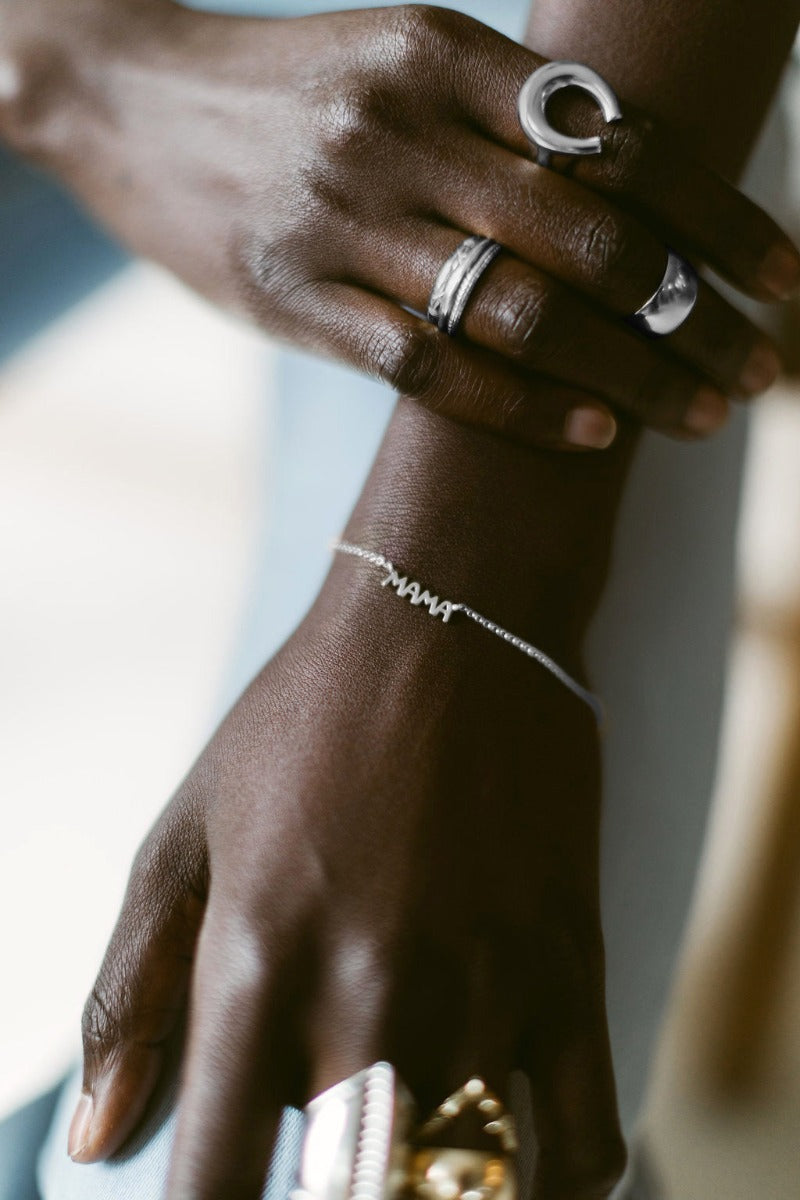 sierra winter sterling silver mama bracelet