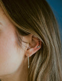 sierra winter jewelry sterling silver black spinel atlas stud earrings