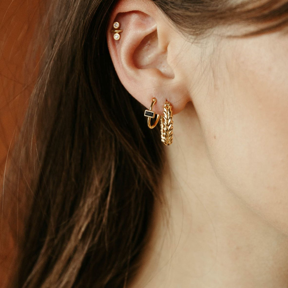 
                      
                        gold vermeil wheat Harvest Hoop Earrings
                      
                    