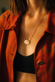 sierra winter gold opal solstice pendant necklace