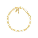 sierra winter gold vermeil jeri curb chain bracelet