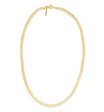 sierra winter gold vermeil jeri curb chain necklace