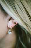 dainty gold stud earrings