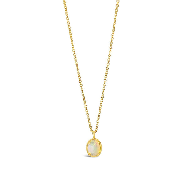 sierra winter opal moonflower necklace
