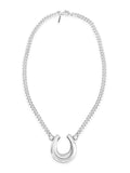 easy rider horseshoe chain necklace