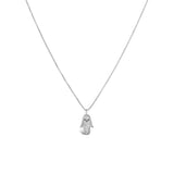 sierra winter sterling silver hamsa necklace
