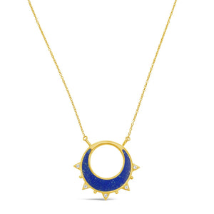 sierra winter jewelry philomena lapis pendant necklace