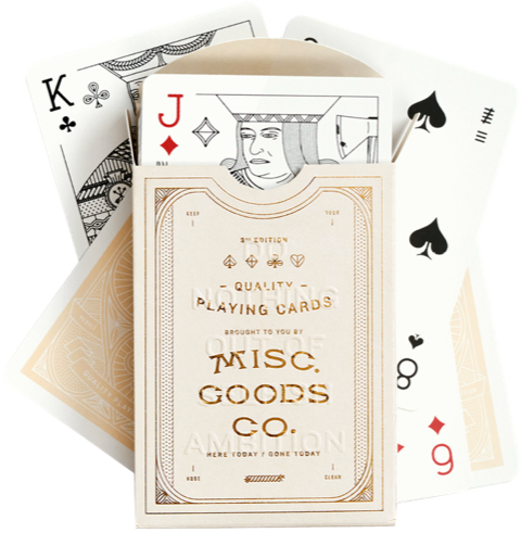 Misc Goods Co. Playing Cards