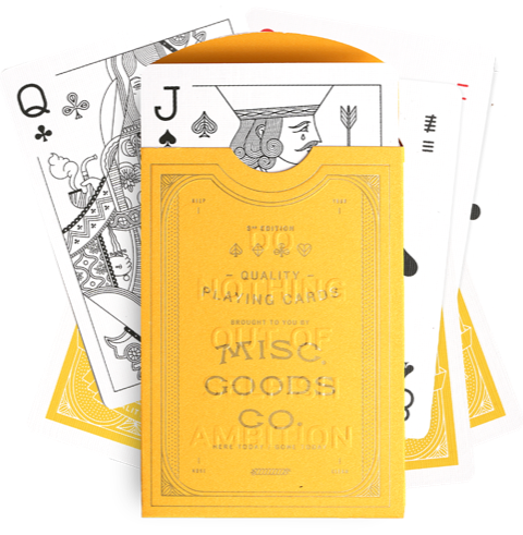 Misc Goods Co. Playing Cards