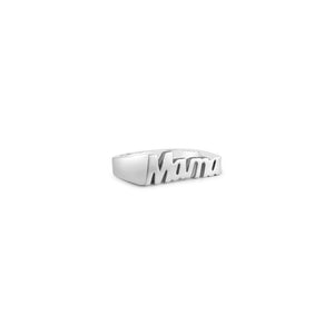 sterling silver mama ring