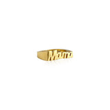 gold vermeil mama ring