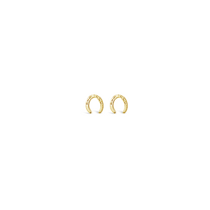 gold vermeil horseshoe Oakley Earrings Sierra Winter