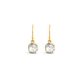 .5 carat diamond drop earrings yellow gold