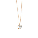 .5 carat diamond necklace rose gold