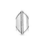 thick warrior silver ring