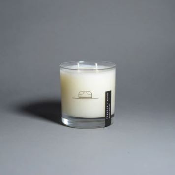 Tobacco & Musk Rocks Glass Candle