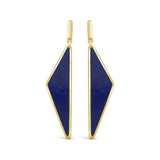 lapis and gold vermeil Twilight Earrings