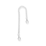 silver 4 inch necklace extender
