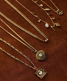 gold sierra winter jewelry necklace chains