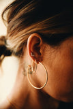 dainty silver stud earrings