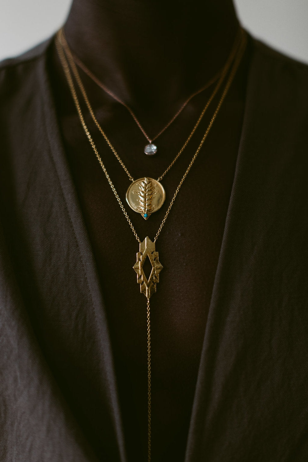 [HOLIDAYVISITOR] Rustic Necklace/追跡付 Harvest Necklace