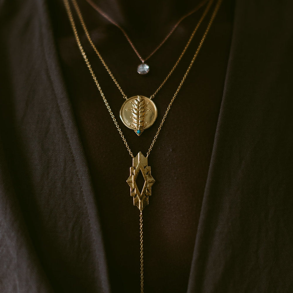 
                      
                        gold wheat pendant coin harvest necklace sierra winter
                      
                    